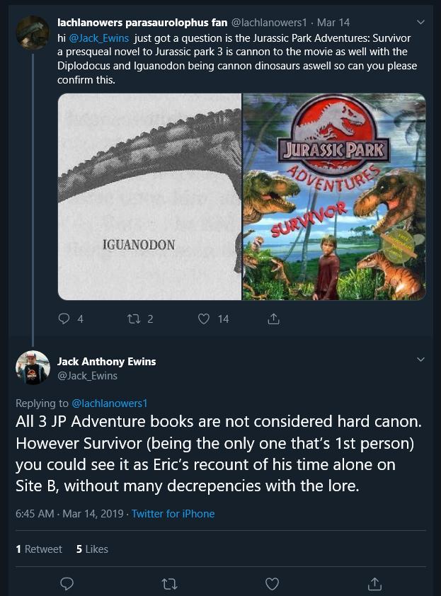 Jurassic Park Novel List : The History Of The Apatosaurus In The ...